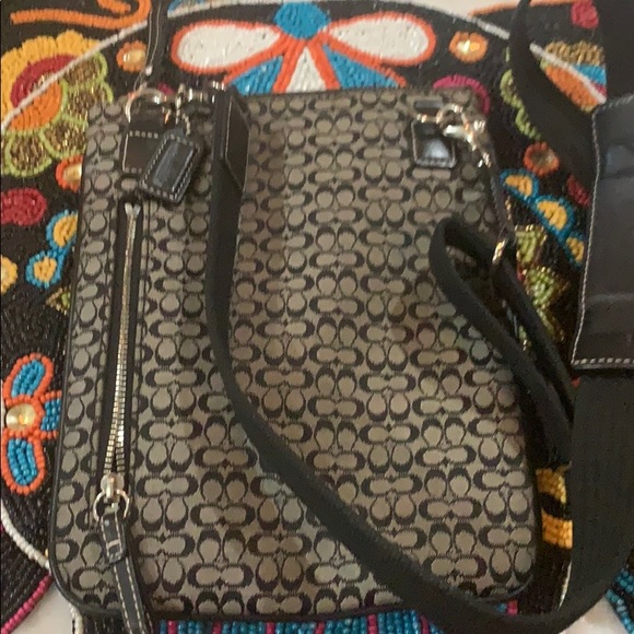 Coach crossbody black purse - Picture 2 of 4